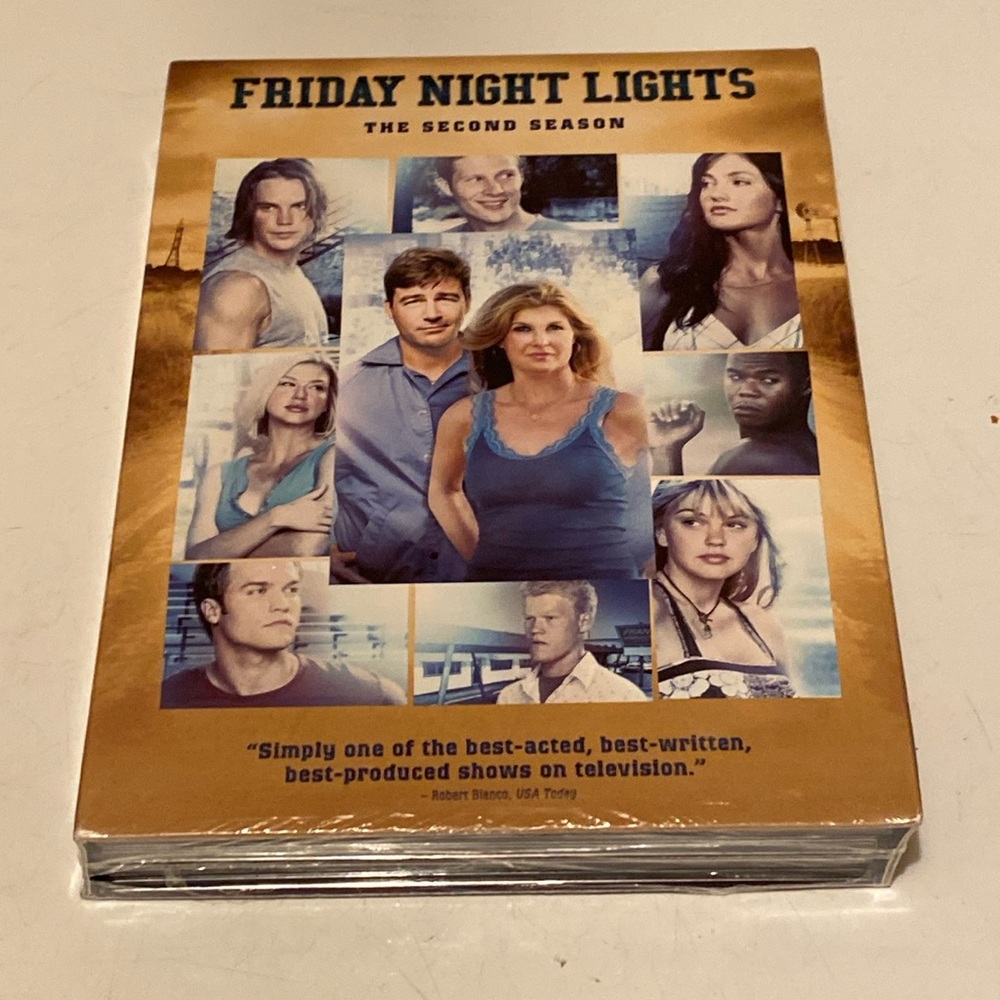 Friday Night Lights - The Second Season (DVD, 2008, 4-Disc Set) New Sealed